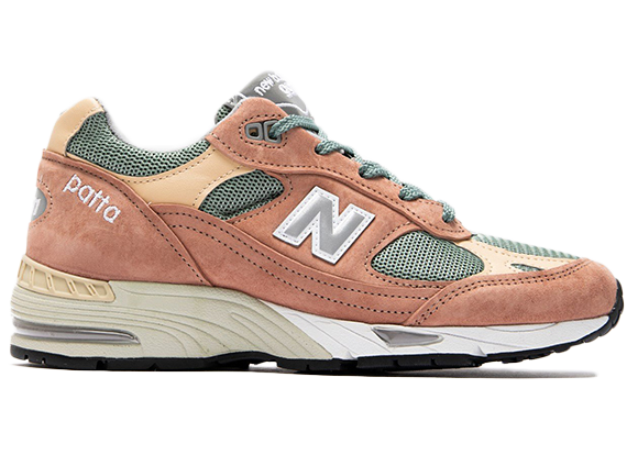 Tenisky a topánky New Balance Patta x 991 Made in England "Dusty Pink" Ružová | M991PAT, 0