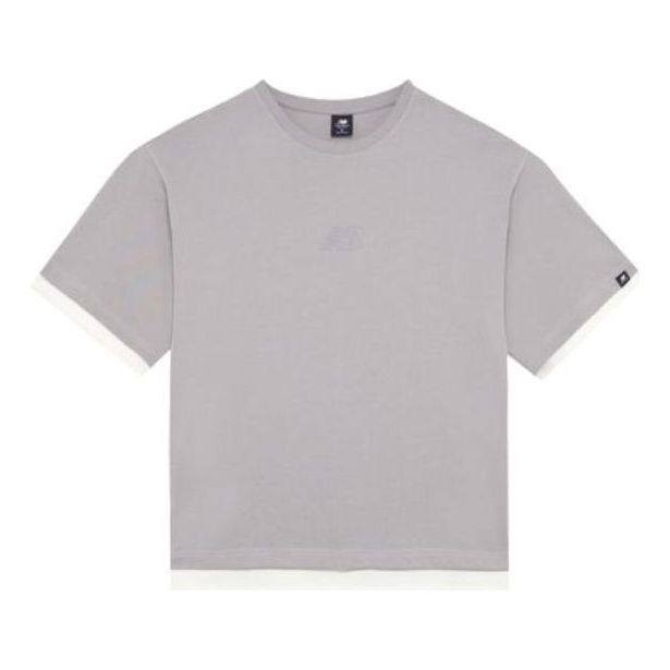 Tričko New Balance Sport Classic T-Shirt Šedá | AMT22363-SDE