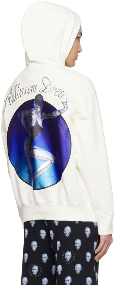 Mikina Stella McCartney Stella McCartney Printed Hoodie Biela | 6018463SPY76, 2