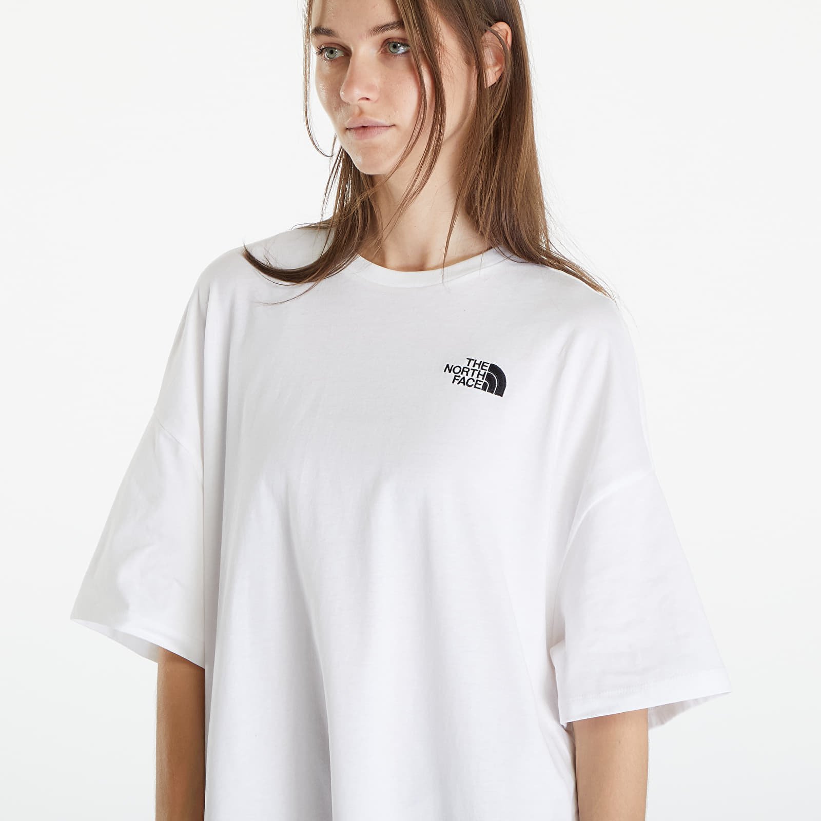 Simple Dome T-Shirt Dress TNF White