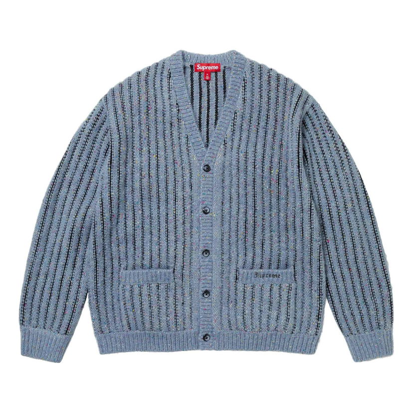 Sveter Supreme Confetti Knit Cardigan Modrá | SUP-SS24-080
