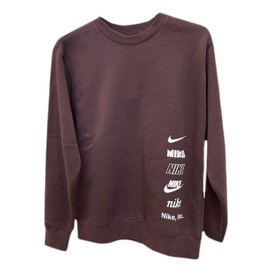 Sveter Nike Multi Logo Crew Neck Sweatshirt Fialová | DX0782-227, 0