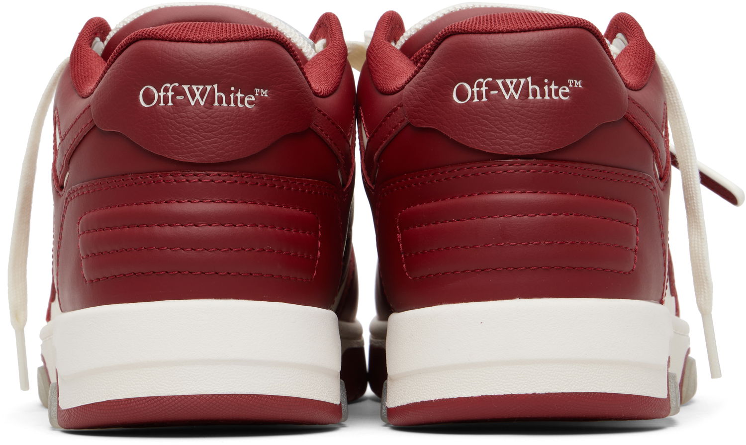 Tenisky a topánky Off-White Out Of Office Calf Leather Vínová | OWIA259F25LEA0020326, 1