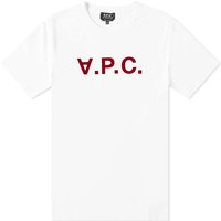 Tričko A.P.C. VPC Logo T-Shirt Biela | COBQX-H26943-TAB, 1