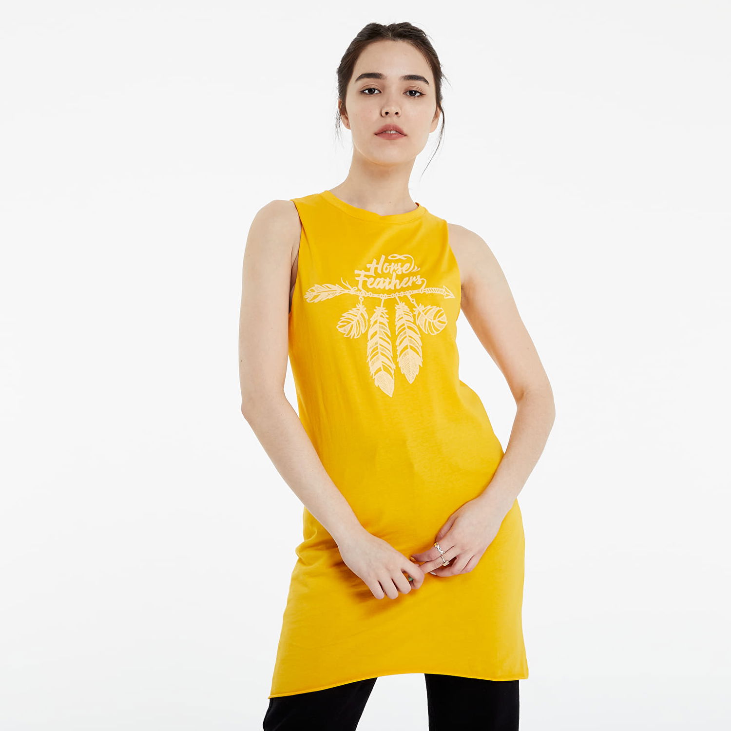 Šaty Horsefeathers Kim Dress Žltá | SW809B, 1