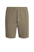Relaxed-Fit Stretch Oxford Shorts