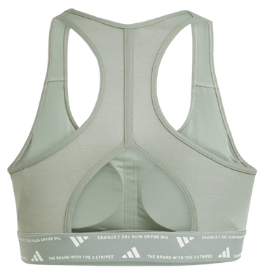 Podprsenka adidas Originals Powerreact Sports Bra Zelené | jj0878, 3