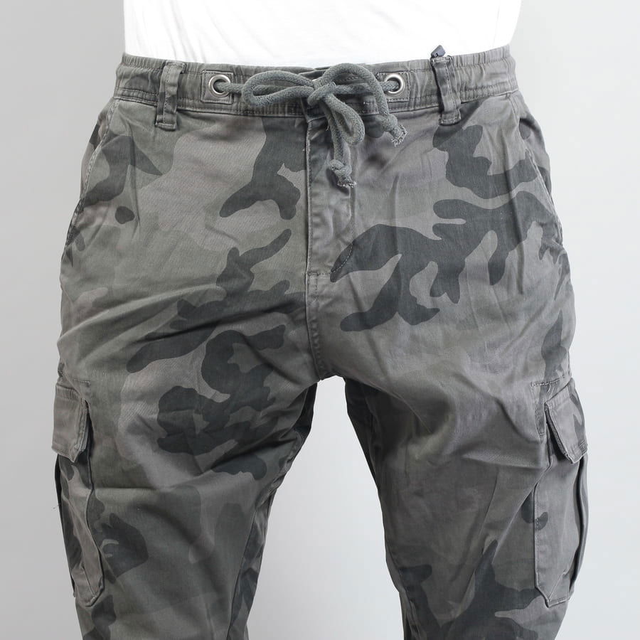 Camo Cargo Jogging Pants