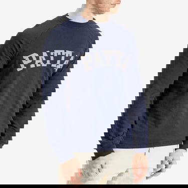 Sveter Patta Patta Arc Logo Mesh Long Sleeve T-Shirt Navy | POC-SS25-5150-299-0002-153, 2