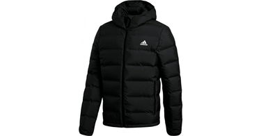 Prešívaná bunda adidas Originals Helionic Hooded Puffer Jacket Čierna | bq2001, 1