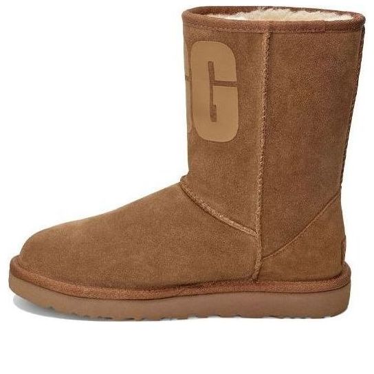 Tenisky a topánky UGG Classic Short Fleece Lined Boots Hnedá | 1108230-CHE, 0