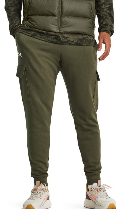 Nohavice a džínsy Under Armour Rival Fleece Hnedá | 1382134-390, 0