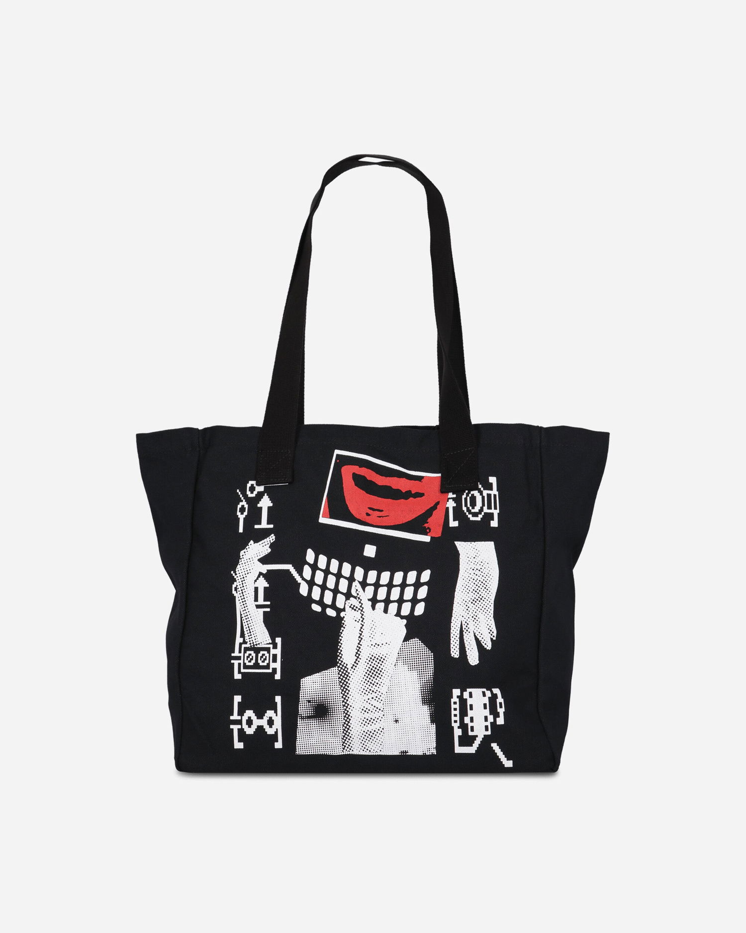 Tote bag Cav Empt Lips Display Tote Bag Čierna | CES28G07 BLACK, 1