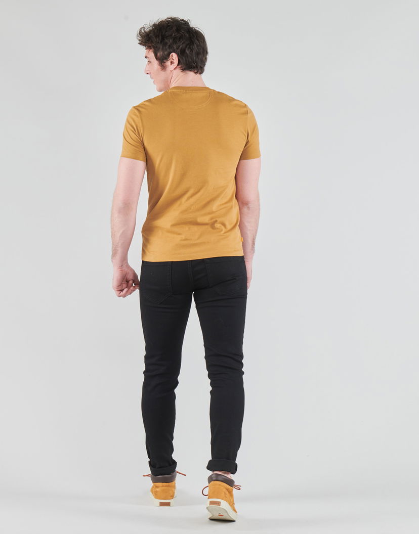 Oblečenie a doplnky Timberland SS DUNSTAN RIVER POCKET TEE SLIM Žltá | TB0A2BPR-P47