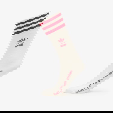 Ponožky adidas Originals adidas x Avavav Crew Socks Biela | JZ3032, 3