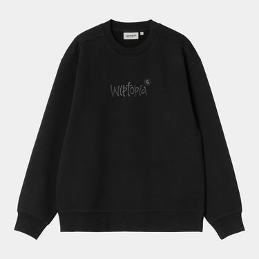Mikina Carhartt WIP W' Wiptopia Script Sweatshirt Čierna | I035515_26, 3