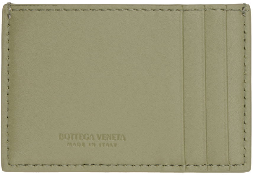 Peňaženka Bottega Veneta Cassette Credit Card Holder Zelené | 742693 V39K2, 1