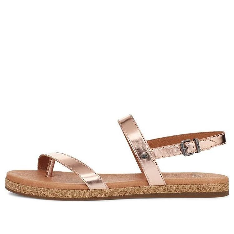 Tenisky a topánky UGG Brylee Toe Post Sandals Metalická | 1011219-RGL, 0