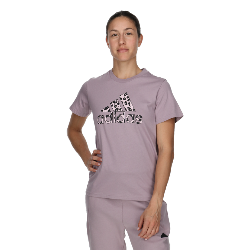 Tričko adidas Originals Animal Logo T-Shirt Fialová | IV9377