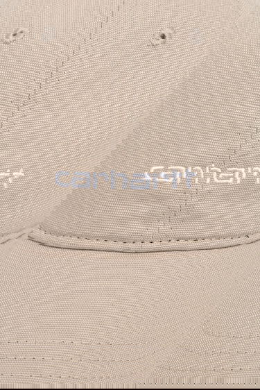 Šiltovka Carhartt WIP Canvas Script Cap Béžová | I028876.2W1XX, 2
