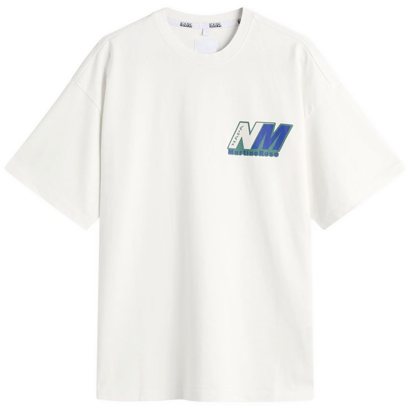 Tričko Napapijri Martine Rose Logo T-Shirt Biela | NP0A4HEW-N1A