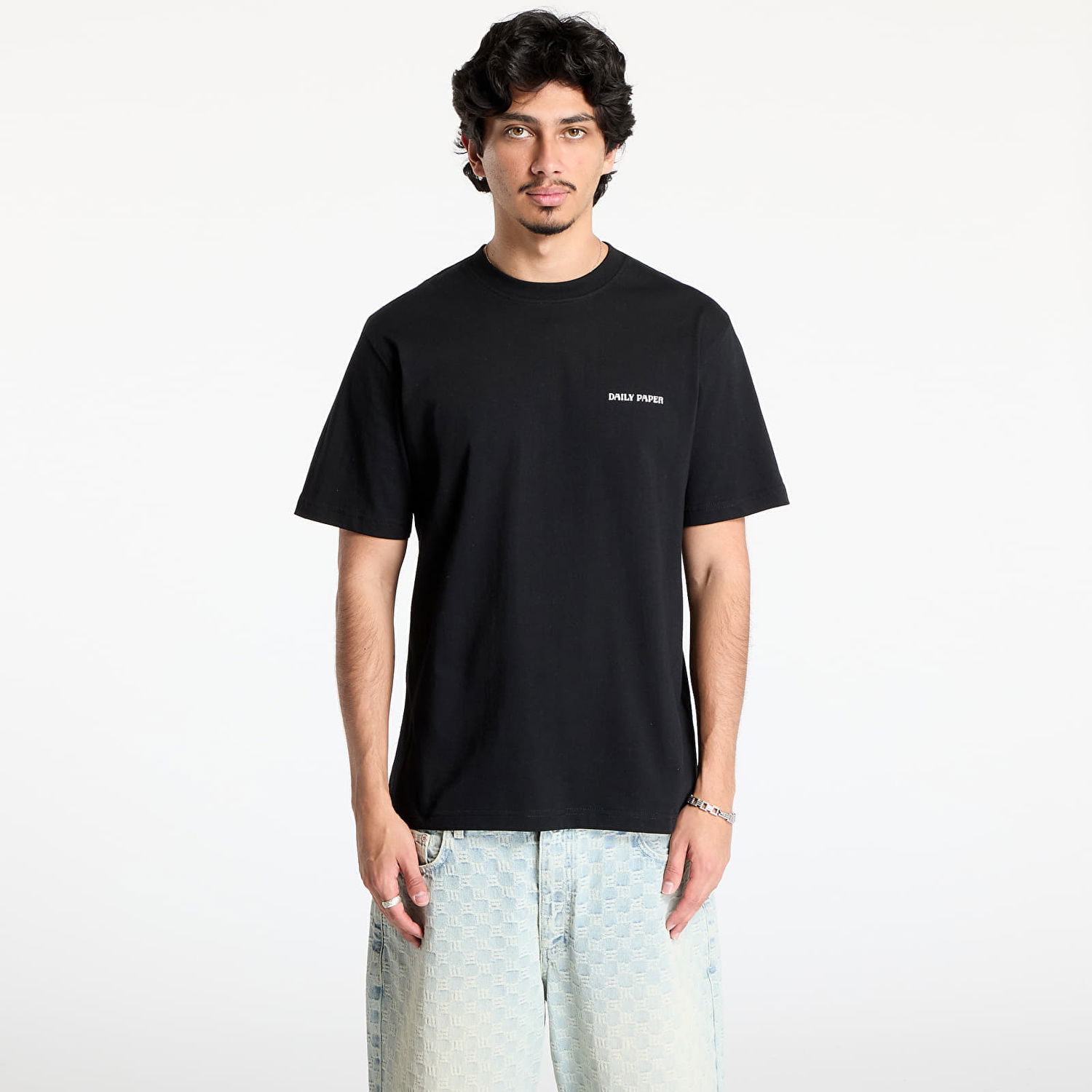 Tričko DAILY PAPER Daily Paper Wrapper T-Shirt Čierna | 2513094, 0