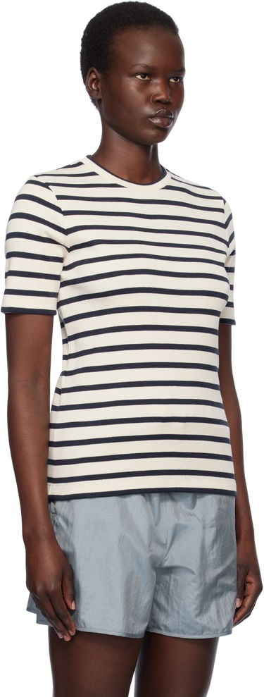Tričko Jil Sander Stripe T-Shirt Béžová | J40GC0111_J46497, 1