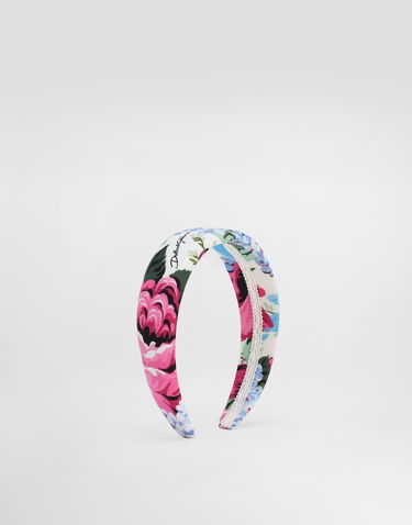 Doplnky Dolce & Gabbana Dolce & Gabbana Floral Poplin Hairband Rôznofarebný | LB3L54FI5LLHA5MH, 0