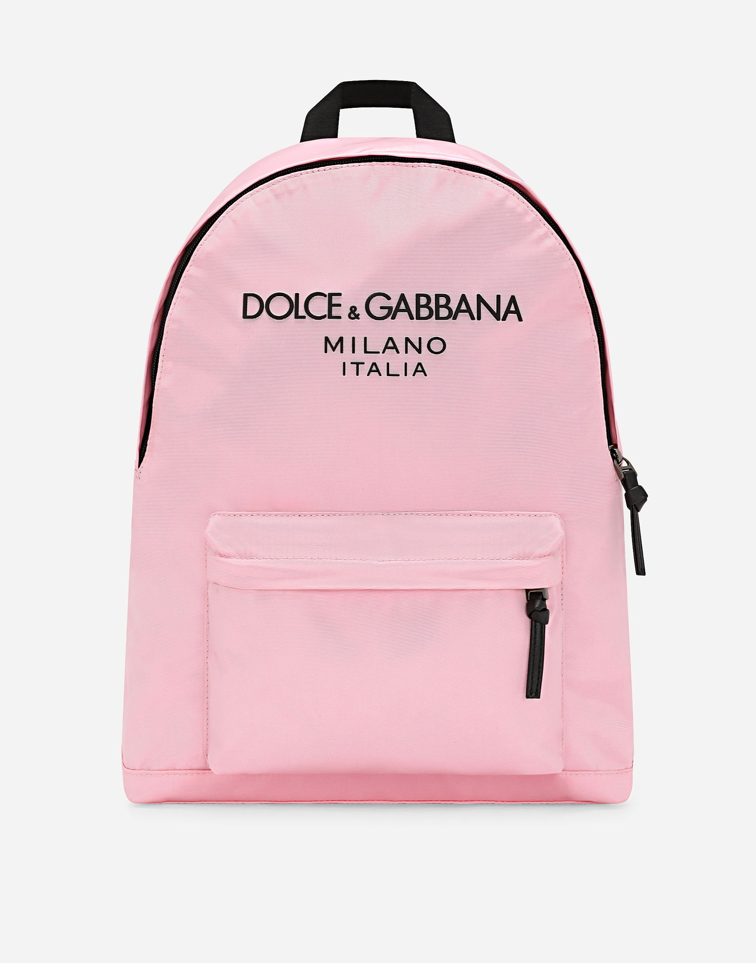 Batoh Dolce & Gabbana Dolce & Gabbana Nylon Backpack With Logo Ružová | EM0074AB12480400, 0