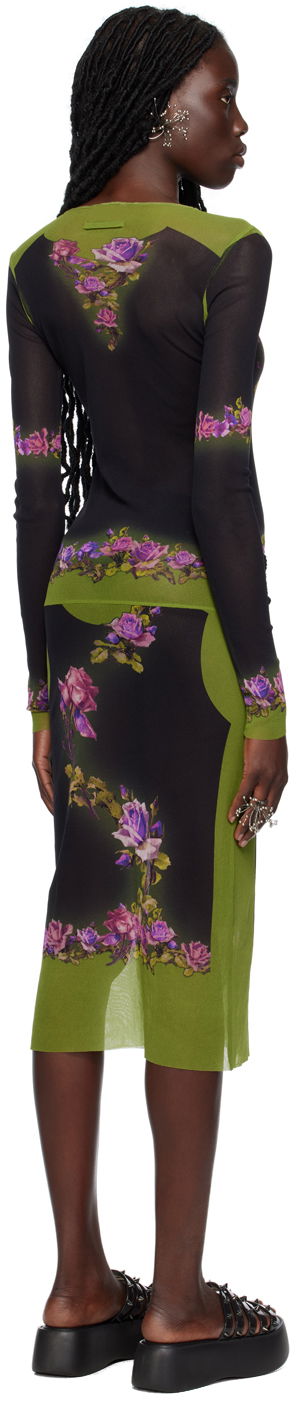 Šaty Jean Paul Gaultier 'The Fleurs Petit Grand' Midi Dress Rôznofarebný | 23/12-F- RO045-T525-4000, 2