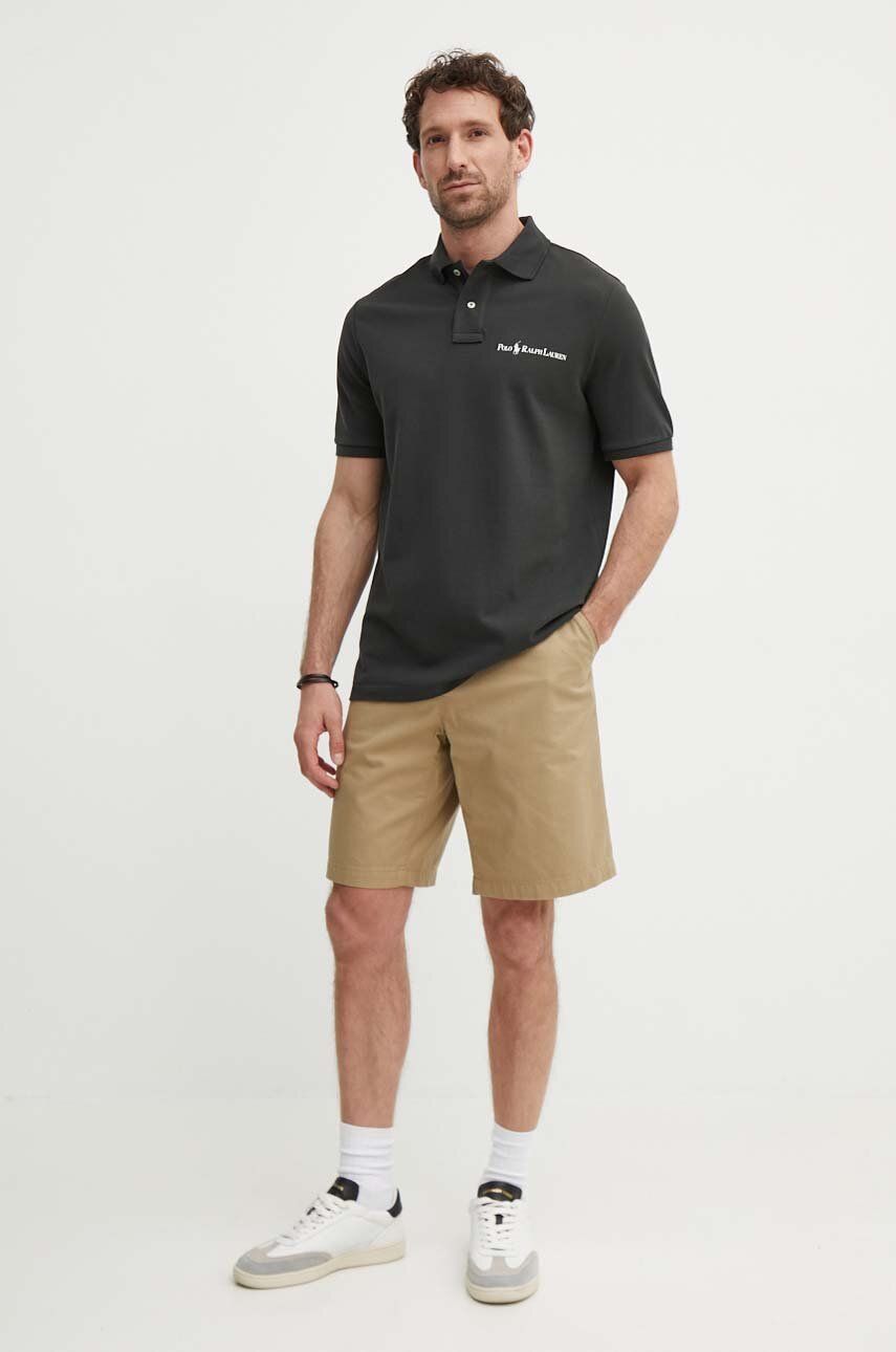 Polo tričko Polo by Ralph Lauren Classic Fit Polo Shirt Čierna | 710950131, 1