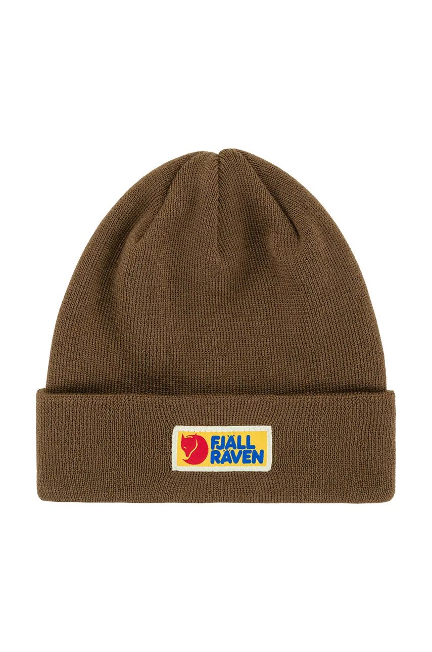 Kulicha FJÄLLRÄVEN Beanie With Logo Béžová | F78141.299, 0