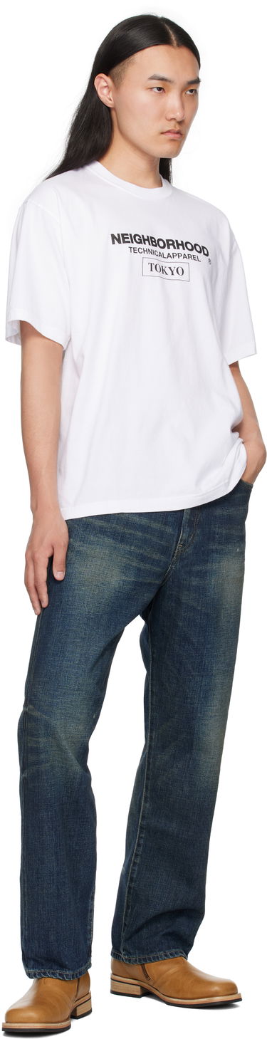 Tričko Neighborhood Neighborhood N.H SS-16 Graphic T-Shirt Biela | 251PCNH-ST16, 3