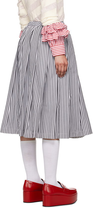 Sukňa Comme des Garçons Comme des Garçons Girl Striped Midi Skirt Rôznofarebný | NM-S006-051, 2
