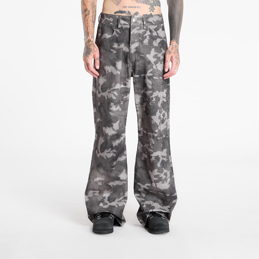 Nohavice MISBHV MISBHV Camo Print Trousers Šedá | 251M312