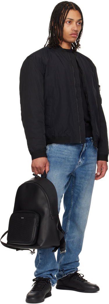 Batoh BOSS Monogram Pocket Backpack Čierna | 50542233, 3