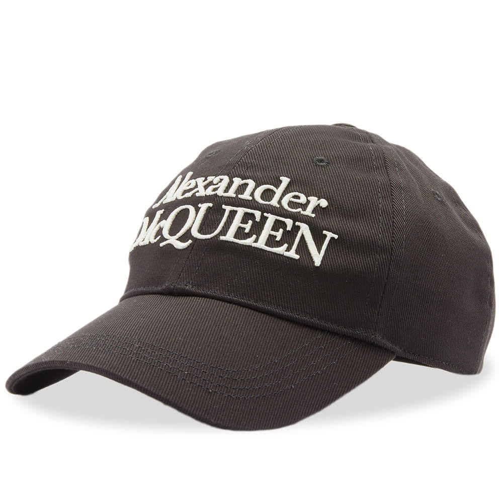 Šiltovka Alexander McQueen Embroidered Logo Cap Šedá | 6886584105Q-1078, 0