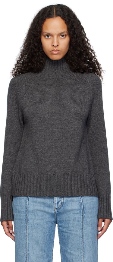 Sveter Max Mara Max Mara Mantova Turtleneck Sweater Šedá | 2429366073600 MM12036, 0