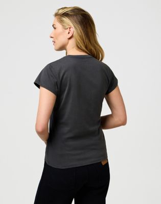Tričko Wrangler Wild West Graphic Slim Shrunken T-Shirt XS Šedá | 112370767:XS, 1