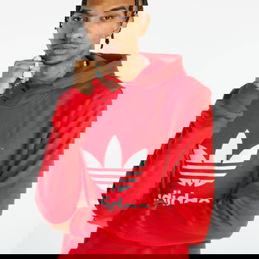 Mikina adidas Originals Trefoil Hoody Better Scarlet Červená | IM4497, 3