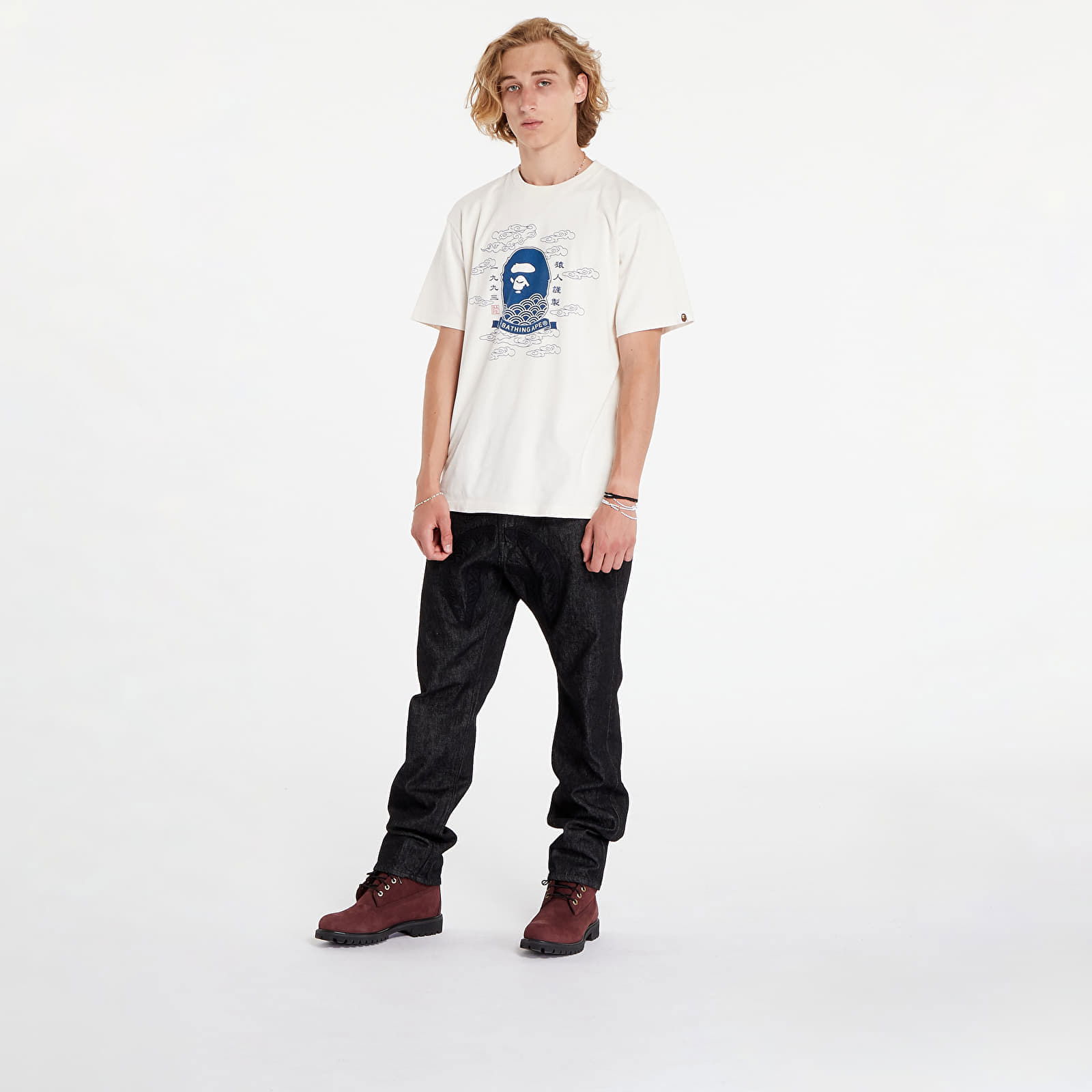 A BATHING APE Shark 13 Oz Denim Pants