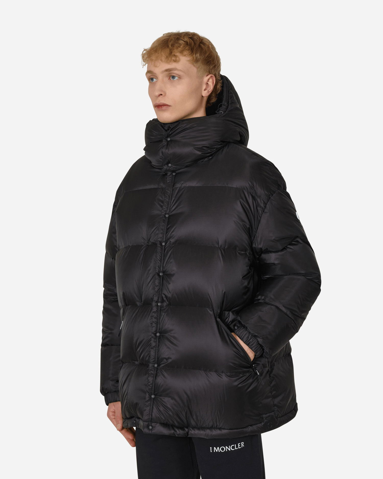 Prešívaná bunda Moncler 4 HYKE Galenstock Down Jacket Čierna | 1A00001M2517 999, 1