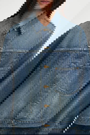 Bunda Needles Needles Darts Denim Jacket Modrá | RW234, 3