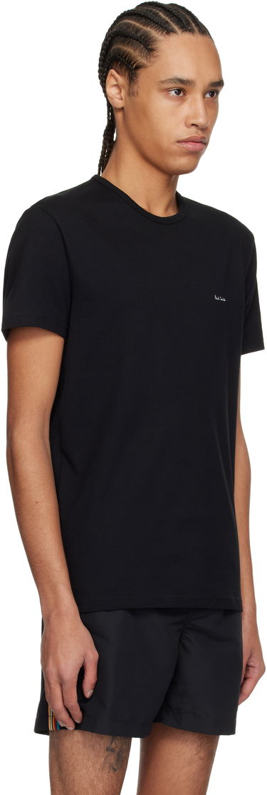 Tričko Paul Smith Paul Smith Organic Cotton Logo Lounge T-Shirt Čierna | M1A-389-M5PK-1A, 1