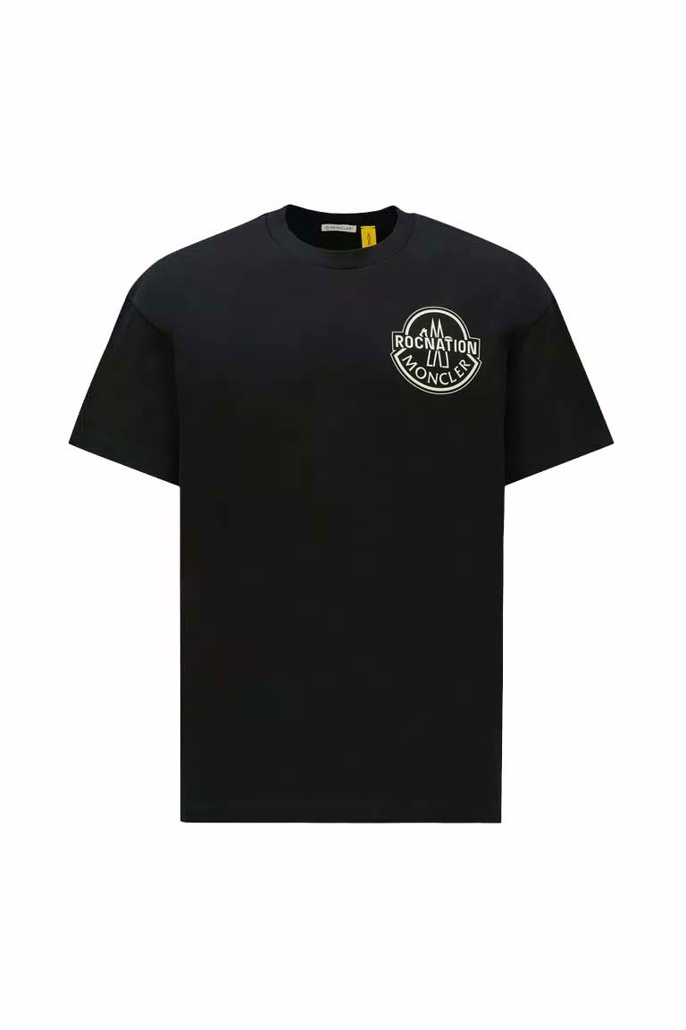 Tričko Moncler Roc Nation by Jay-Z x Logo T-Shirt Čierna | I209W8C0000589A8Y999, 0