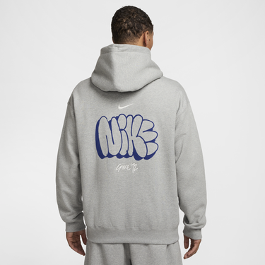 Mikina Nike Fleece Hoodie With Hood Šedá | HQ4181-063, 3