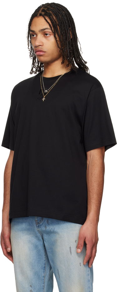 Tričko Dolce & Gabbana Dolce&Gabbana Logo Embroidery T-Shirt Čierna | G8PN9ZG7O4E, 3