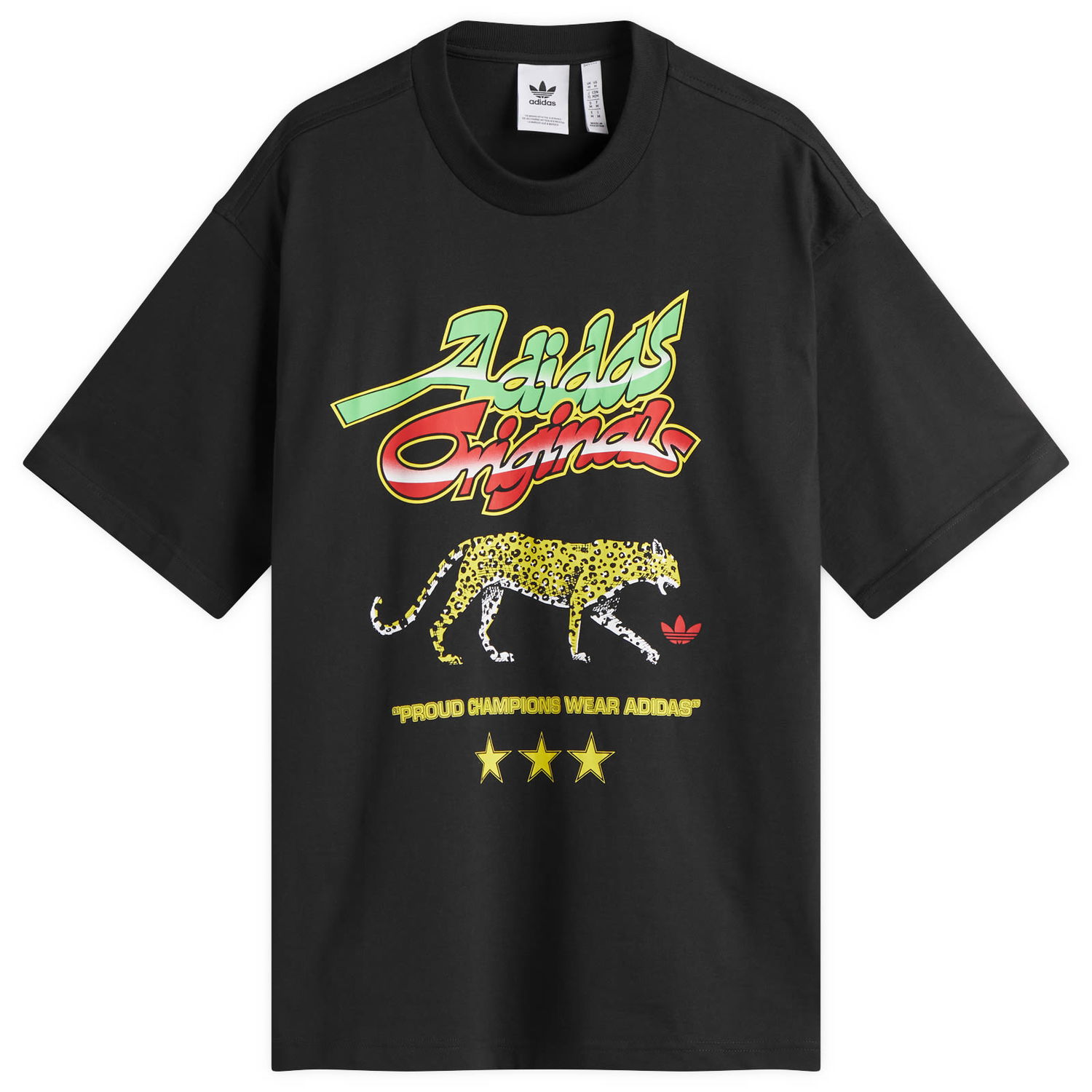 Tričko adidas Originals Originals Champions Graphic Tee Čierna | KA4553, 1