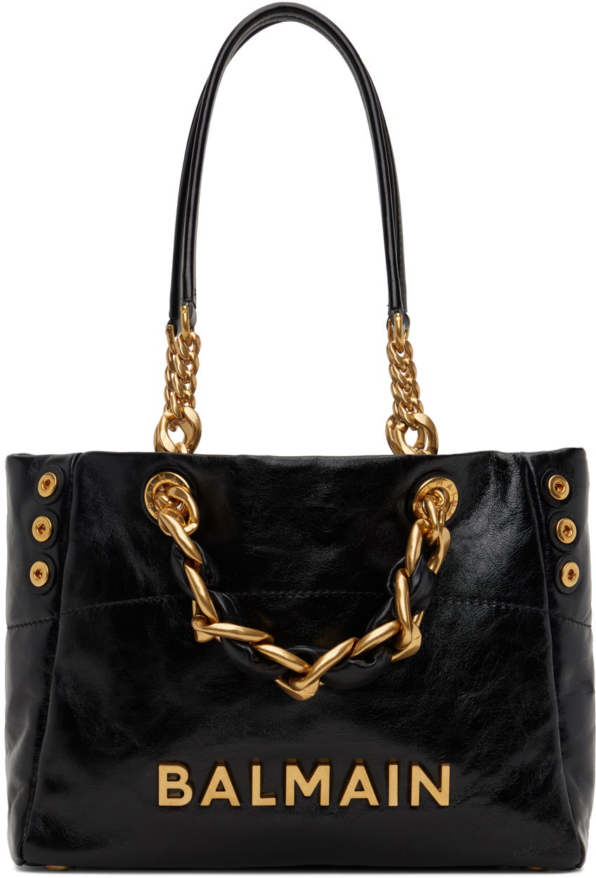 Tote bag Balmain 1945 Tote Bag Čierna | CN1FD871LPPL, 0