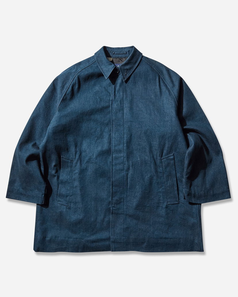 Kabáty Levi's Blue Tab Denim Mac Coat Modrá | 0033T 0000
